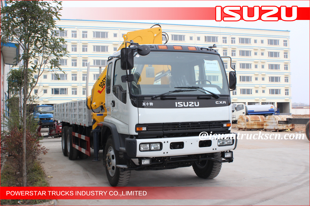 5tons Isuzu truck crane, truck mounted crane, truck with crane 5 ton