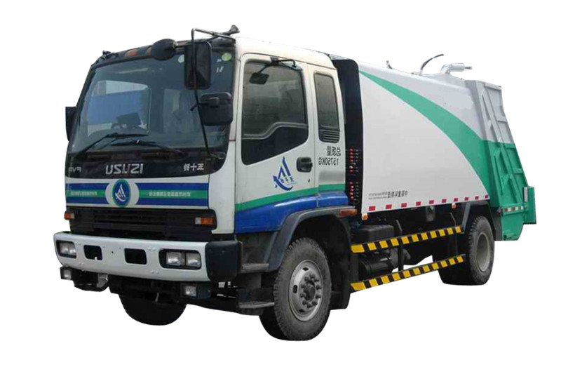 Гидравлический уплотнитель мусора с задней загрузкой производства Powerstar Trucks