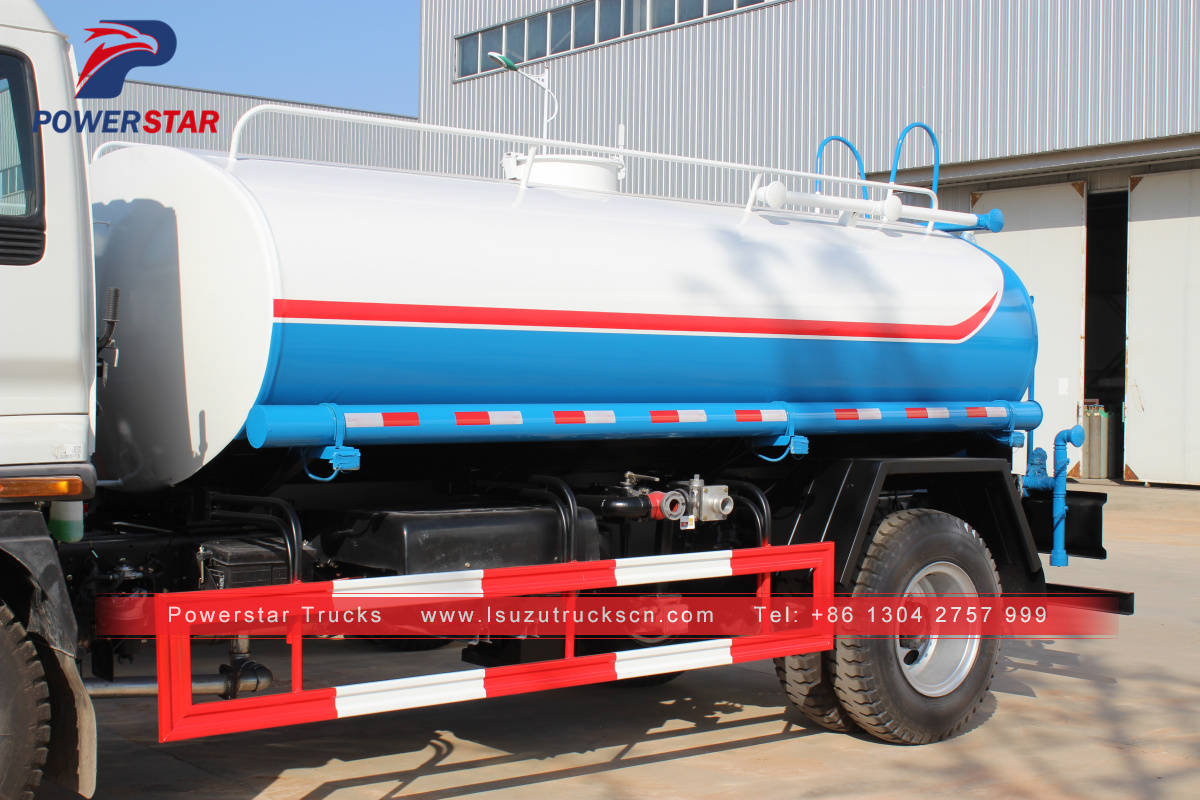 Philippines 12cbm FTR FVR water sray truck Isuzu water transport tanker lorry for sale