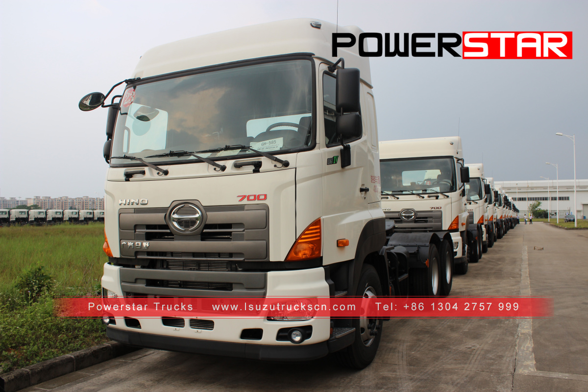 Philippines - 22Units of 10-Wheeler GAC Hino700 Prime Mover Tractor Truck