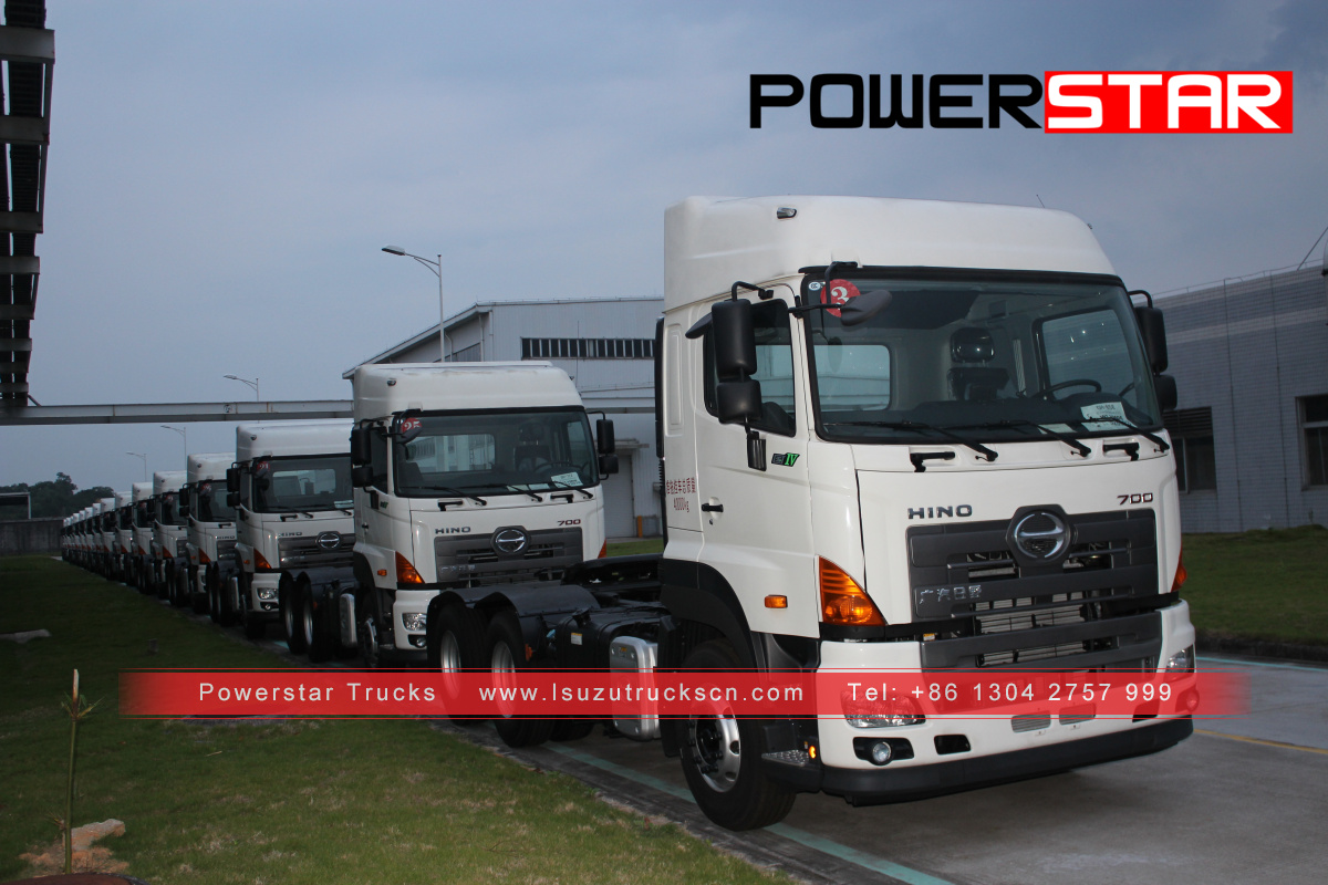 Philippines - 22Units of 10-Wheeler GAC Hino700 Prime Mover Tractor Truck
