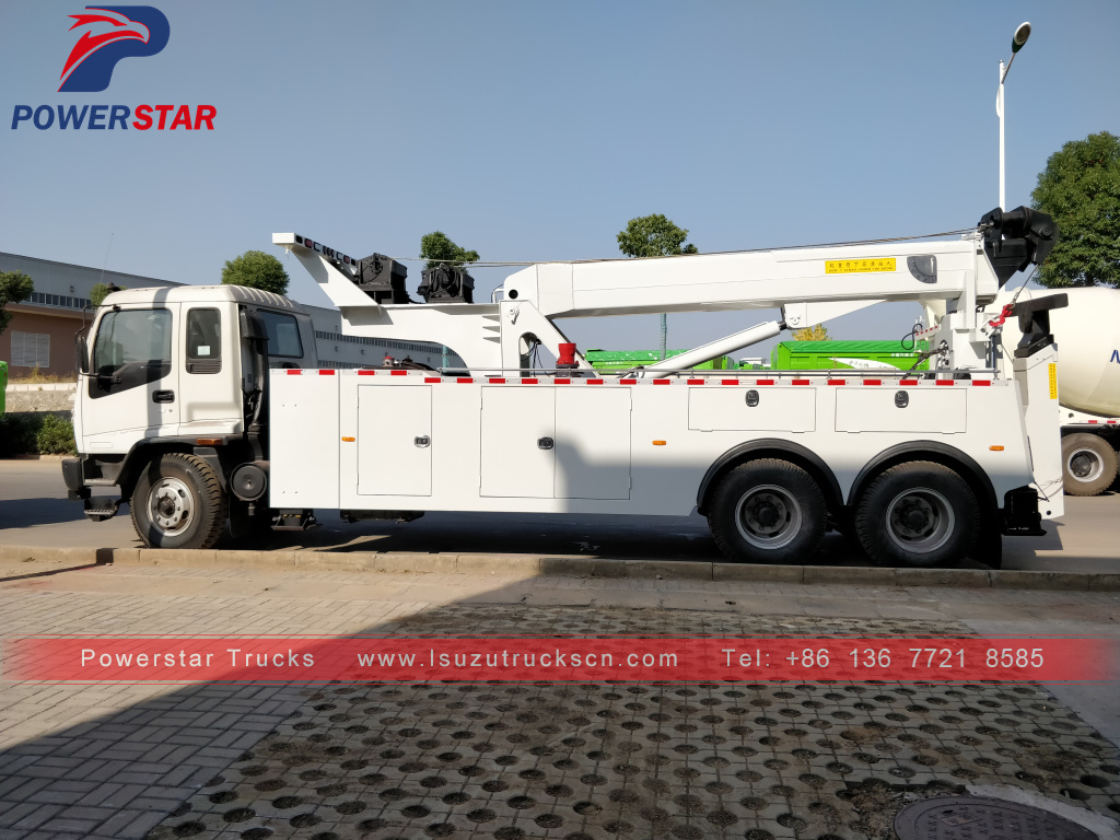 Philippines Road Wrecker Truck Recovery Truck Towing Truck FVZ Isuzu for sale