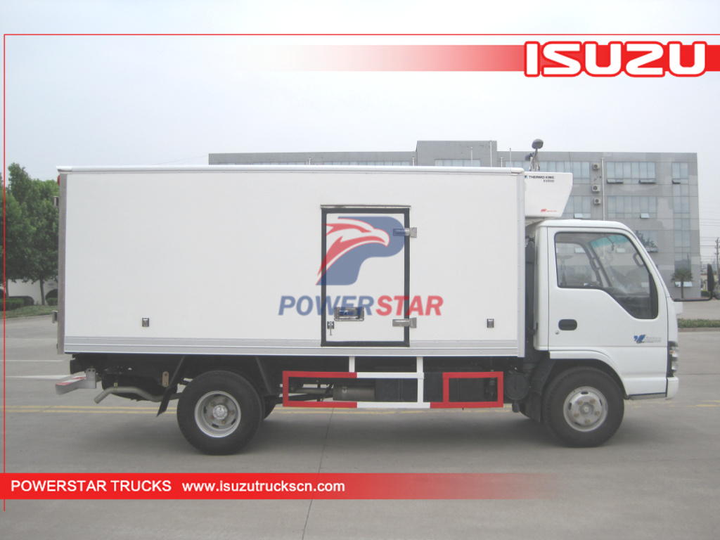 ISUZU 3-тонный рефрижераторный грузовик с морозильной камерой системы охлаждения
