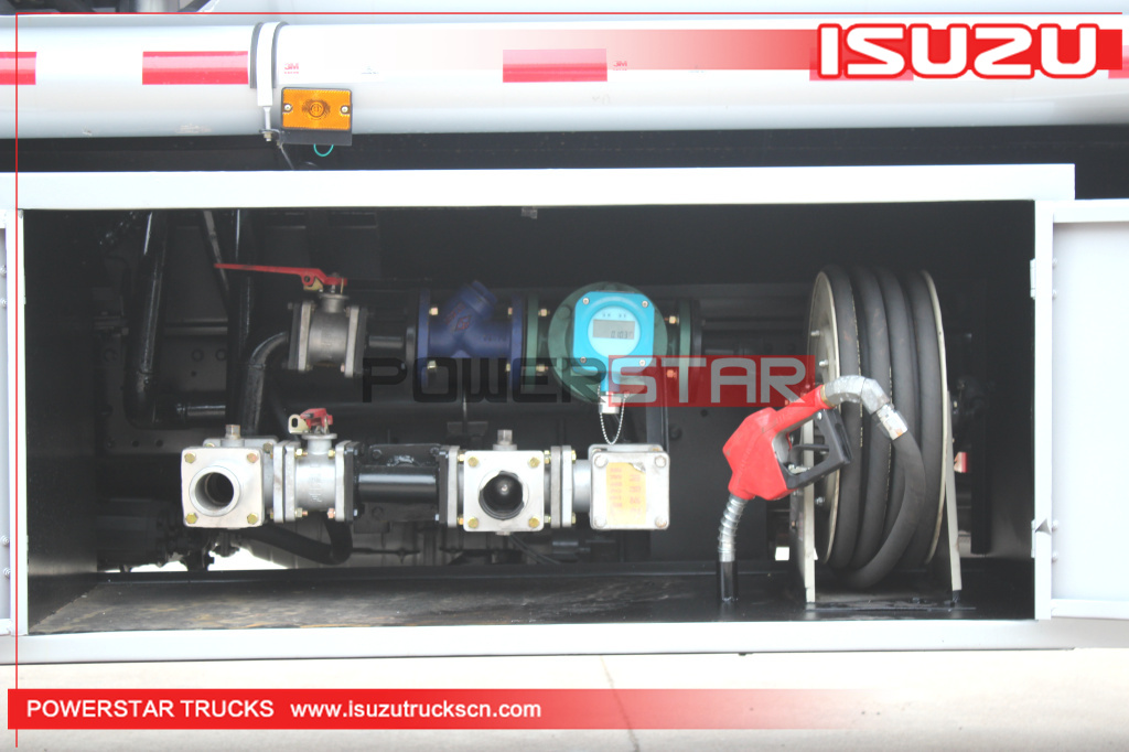 Филиппины ISUZU ELF 700P 4WD 4*4 Автоцистерна для бензина с дозатором