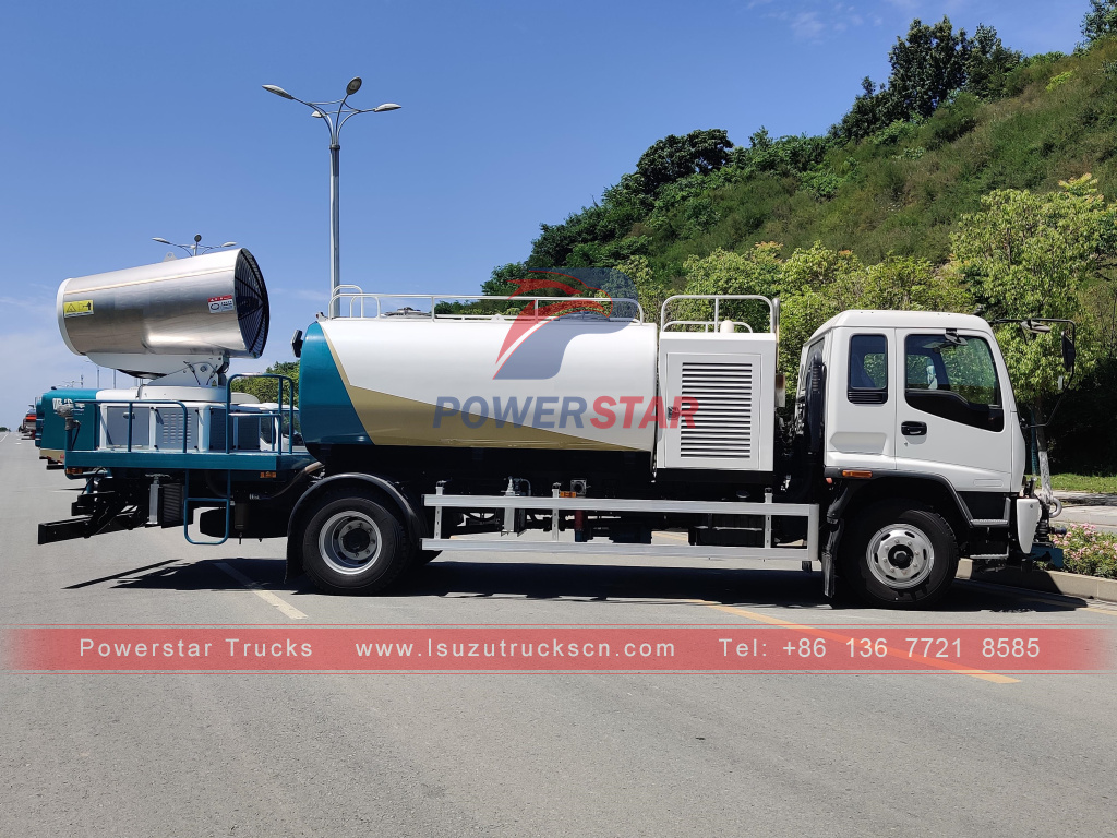 ISUZU FTR 15-тонный пылеподавляющий грузовик с распылителем пестицидов для воды