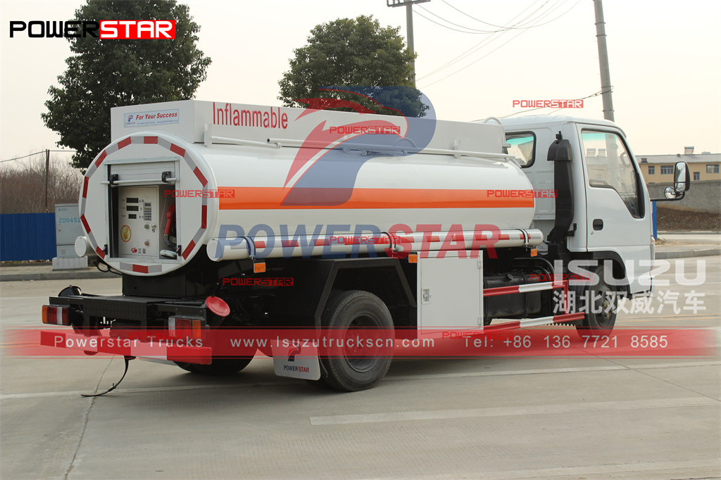 POWERSTAR Fuel Tanker Truck Ручной экспорт в Мьянму Yangon-6