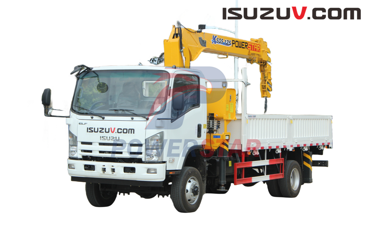 Продажа грузового крана-манипулятора внедорожного грузовика ISUZU NPR в Японии