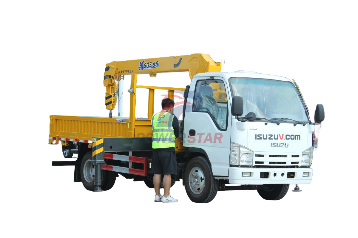 Как классифицировать грузовой кран Isuzu на базе грузового автомобиля?