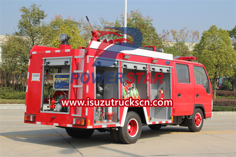Мини-пожарная машина Isuzu.