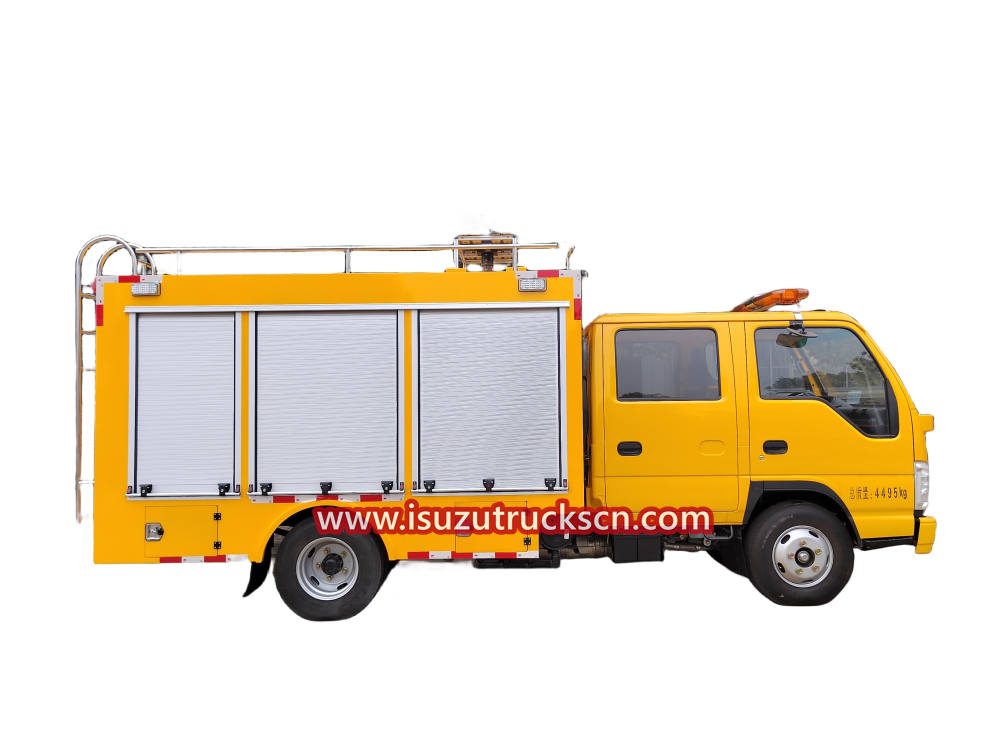 Isuzu Мобильный генератор-грузовик с освещением
