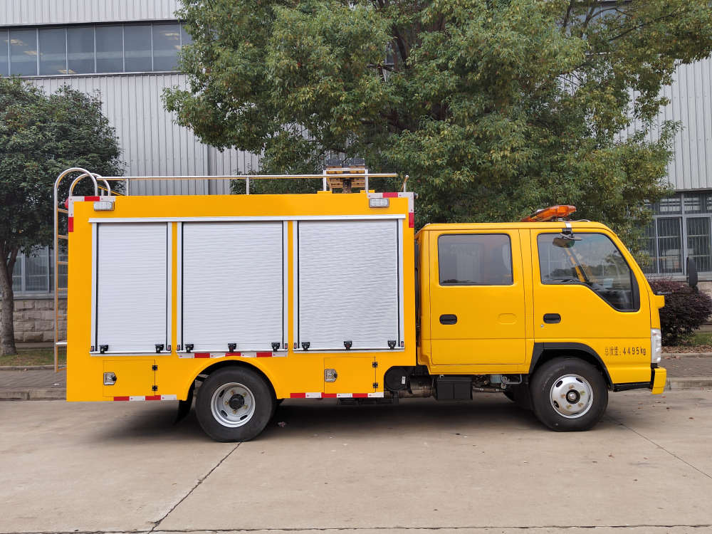 Isuzu Power Car Электрический силовой агрегат Мобильное освещение Аварийно-спасательный грузовик