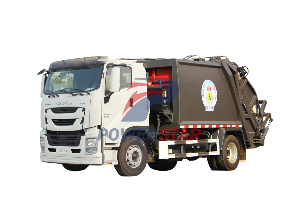 грузовик уплотнитель мусора isuzu