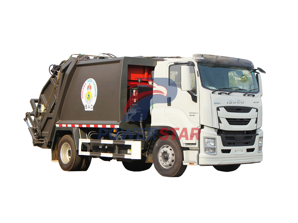 грузовик уплотнитель мусора isuzu
