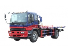 ISUZU FVR tow truck wrecker/flatbed wrecker/5 10 ton wrecker towing truck