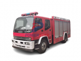 Isuzu FTR fire fighting water tender -Powerstar Trucks