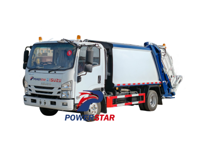 Isuzu ELF rear loader compactor -Powerstar Trucks