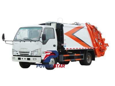 Isuzu 100P 6cbm rear loader refuse truck -Powerstar Trucks