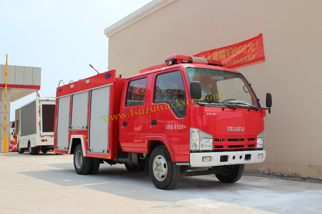 3 шага поможет вам как для осмотра Isuzu воды пожарная машина грузовиков?