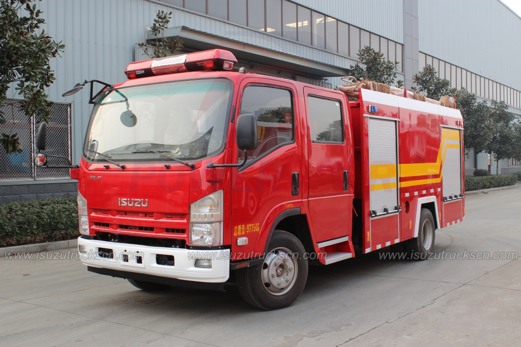 3500 Л ISUZU новый огонь спасения транспортного средства с водой