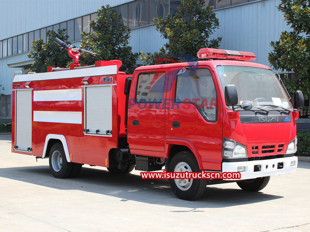 Принцип водяного насоса пожарной машины ISUZU
    