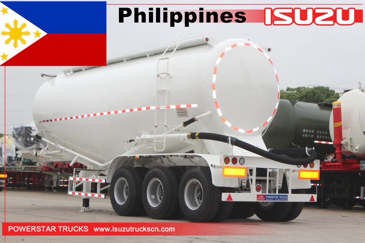 Филиппины - 12 единиц объемного цементного полуприцепа 35cbm