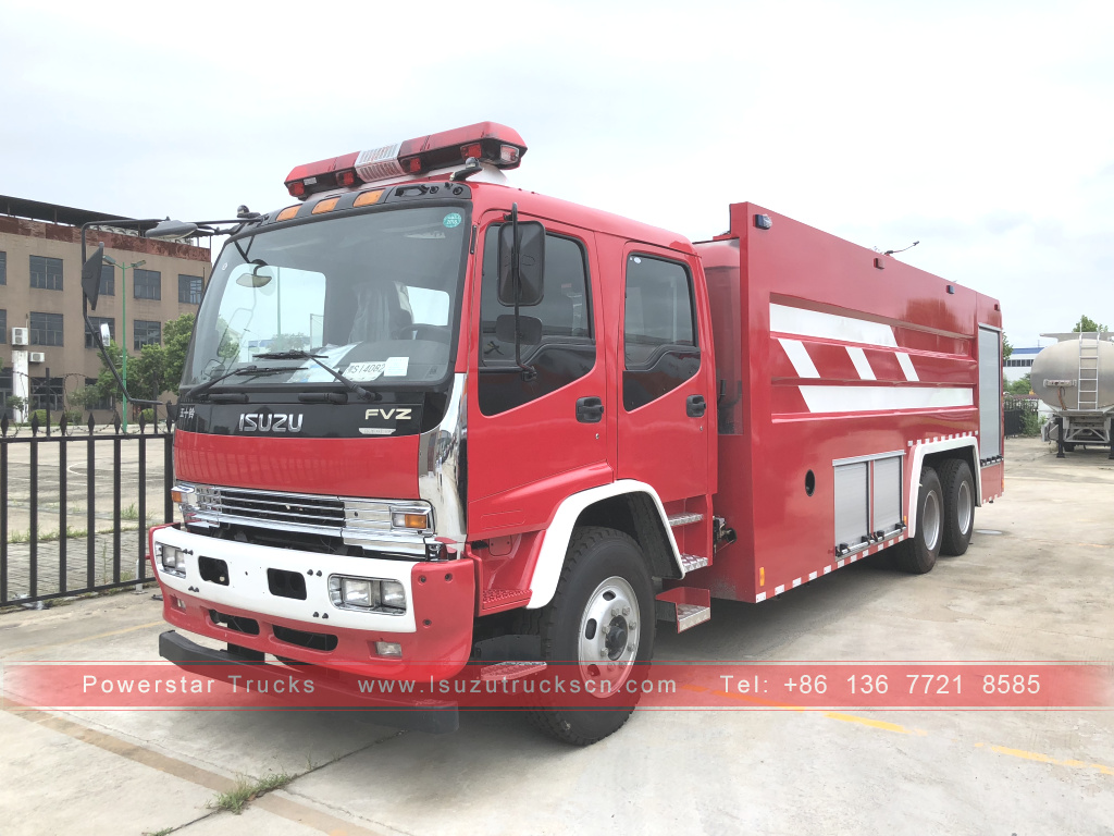 philippines isuzu fvr водяной бак пожарная машина для продажи