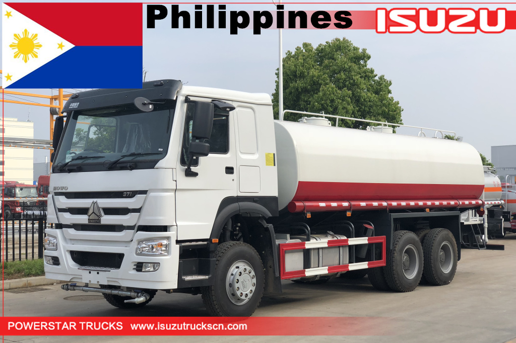 philippines-1unit of 20cbm howo water bowser