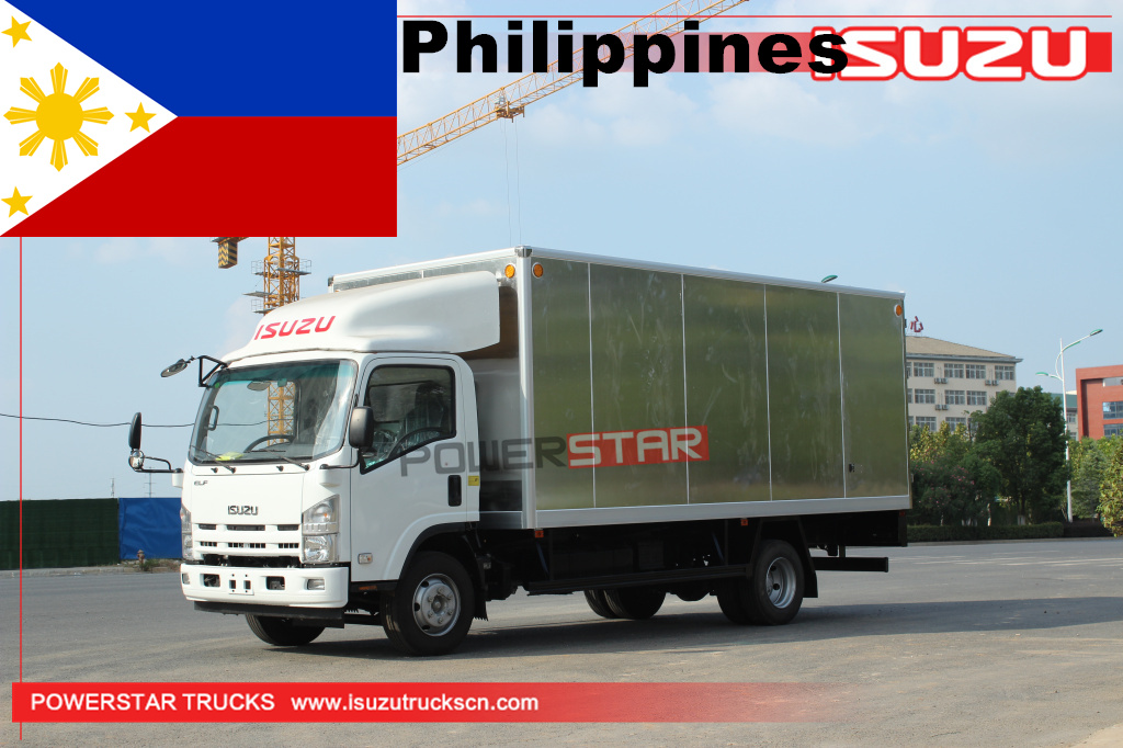 Филиппины - 1 шт. ISUZU алюминиевый грузовой фургон
