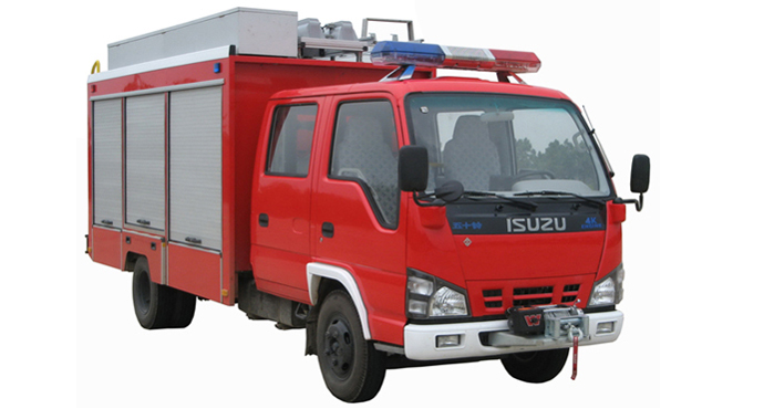 Mini Fast Isuzu Emergency Rescue Vehicle for narrow area