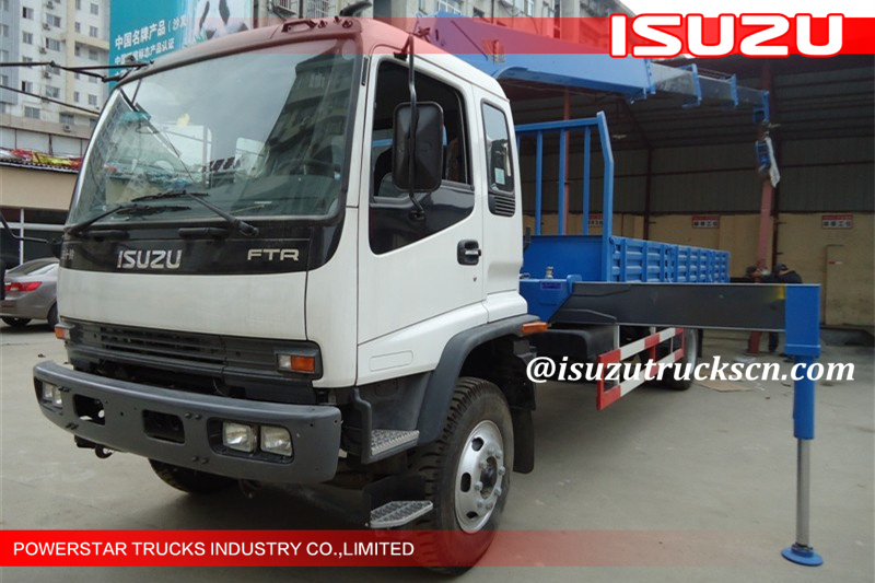 6.3Ton 4*2 Isuzu Chassis with Articulated Boom Crane