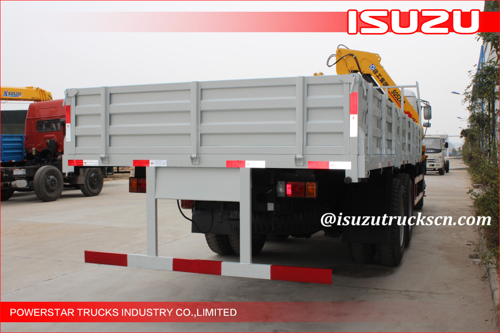 3200 kg Isuzu Durable Knuckle Boom Truck Mounted Crane