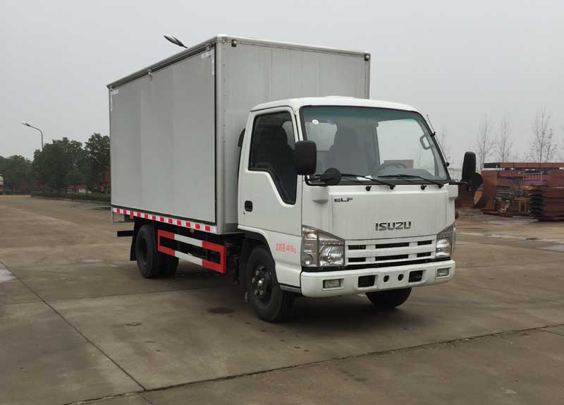 Quality Isuzu Wing opening van truck , cargo van truck , goods transportation vehicles