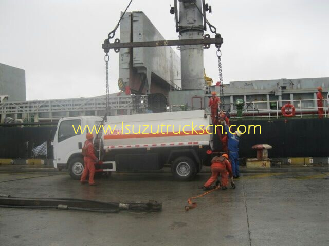 8,000L Isuzu Fuel Bowser Truck to Nigeria