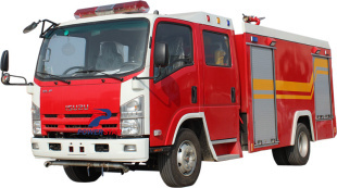 Isuzu ELF water fire fighting trucks