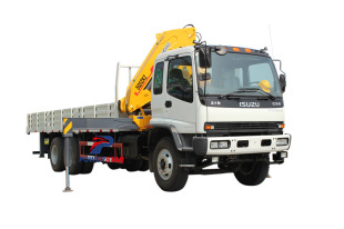 Africa ghana order Isuzu heavy duty truck with crane
