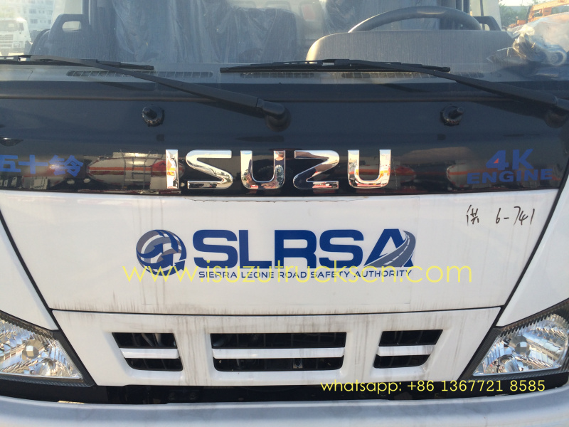 Sierra Leone custom made New Isuzu Wrecker Flatbed Tow Truck 