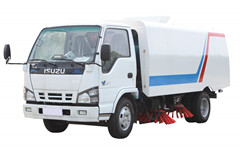 Street Sweeper Truck Isuzu детализирует фотографии