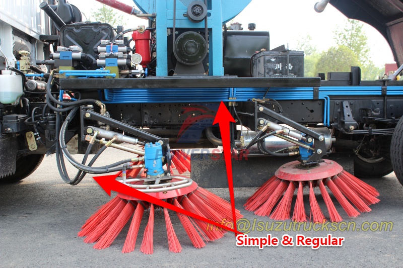 Hydraulic Pipe line of street sweeper truck