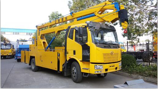 Mobile Man Lifter Truck FAW