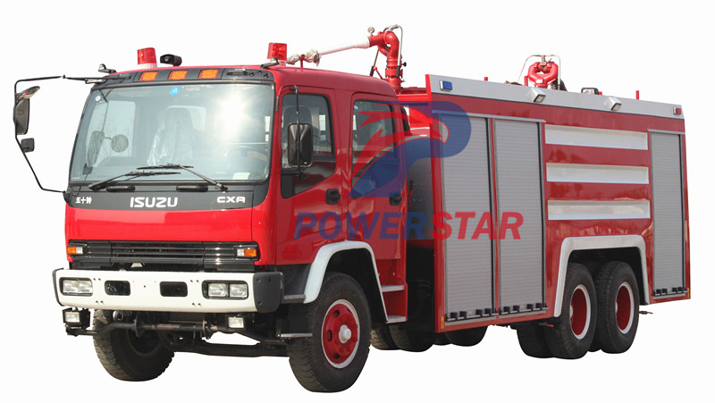 Пена порошковая пожарная машина Isuzu