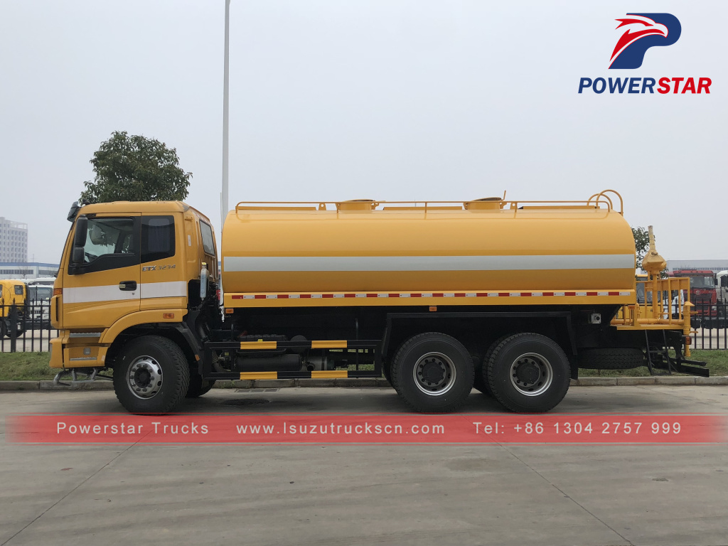Myanmar customer made FOTON water transport truck 20cbm