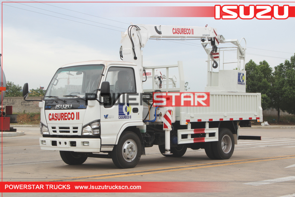 Филиппины ISUZU Construction автокраны с телескопической стрелой на продажу