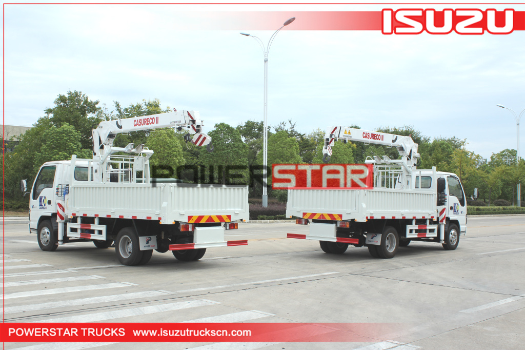 Филиппины ISUZU Construction автокраны с телескопической стрелой на продажу