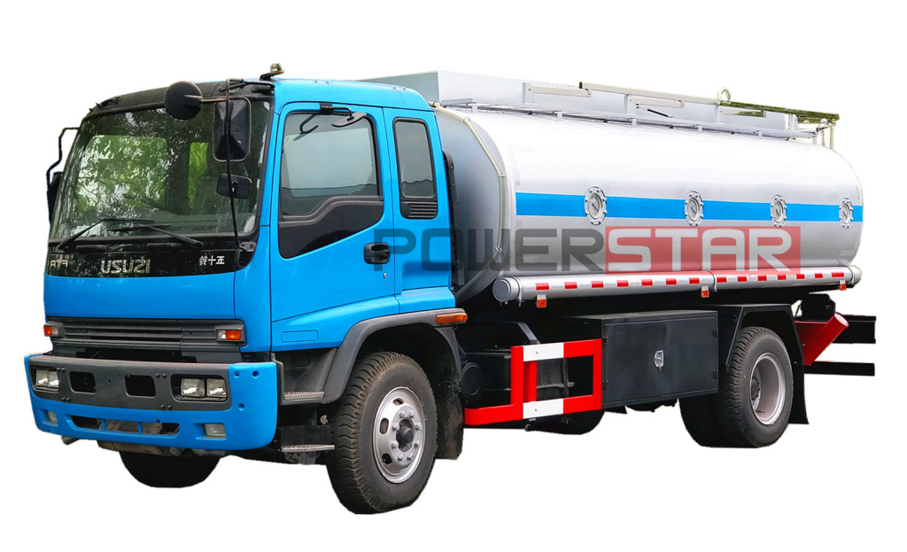 Филиппинский нефтезаправщик Топливоцистерна Isuzu 16,000 л на продажу