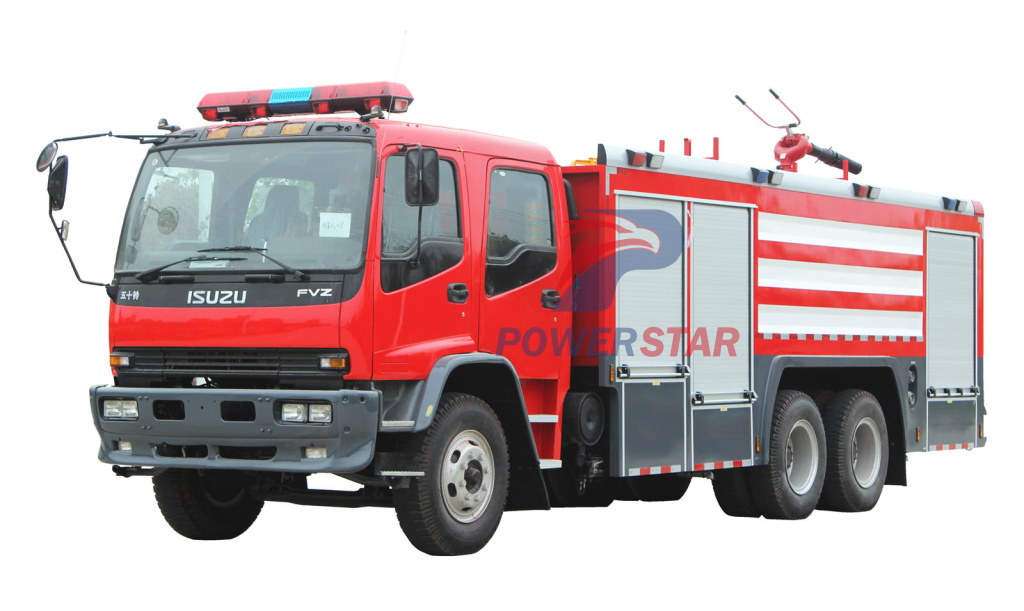 ISUZU FVZ Водопенная пожарная машина