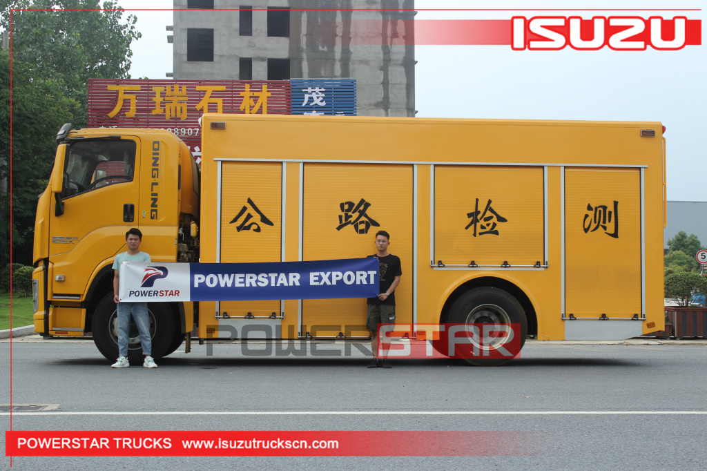 Продажа дорожных инспекционных грузовиков ISUZU GIGA в Монголии