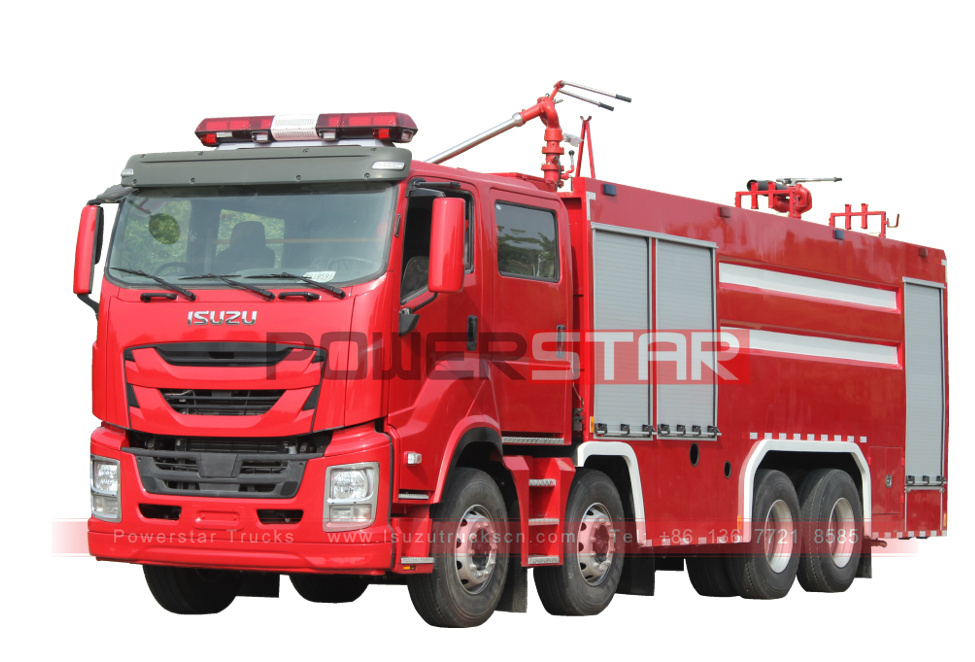 ISUZU GIGA Пожарные машины с водяной пеной и сухим порошком