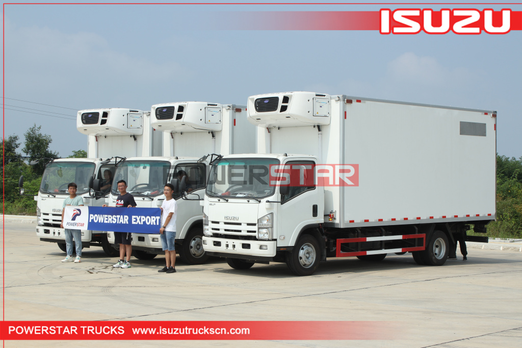 Рефрижераторные установки для грузовиков-рефрижераторов Чили ISUZU NPR для продажи на продажу
