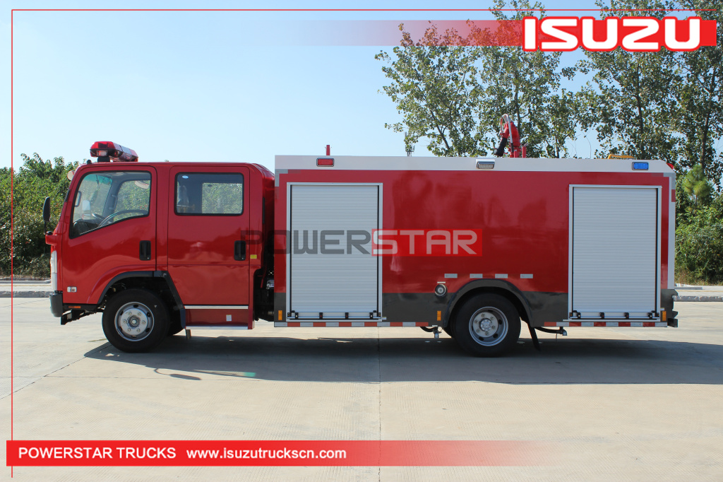 Новый 2021 ISUZU ELF / 700P Water Bowser Fire Truck Pump Пожарная машина