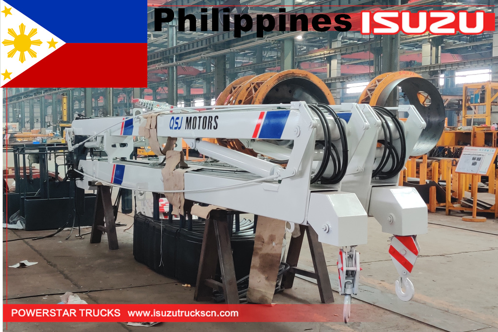 Филиппины ISUZU Sky lift truck Aerial Working Truck body kit структура